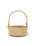 Seagrass Round Hamper Basket for Decorative Fruit Display and Gifting