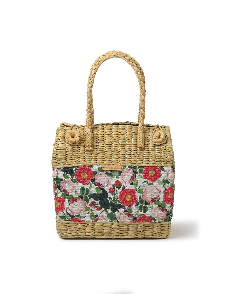 Seagrass Tiffin & Picnic Basket Handmade for Meals, Travel & Storage