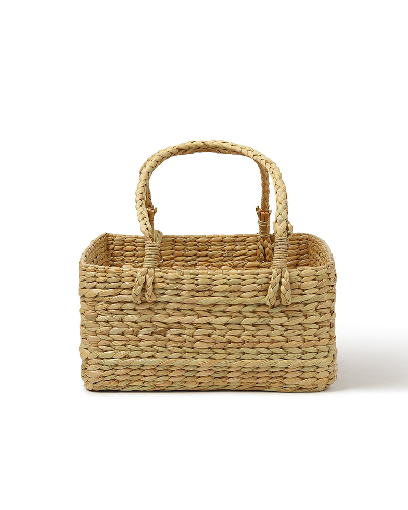 Handwoven Seagrass Fruit Basket for Gift Hampers, Storage, and Decorative Display