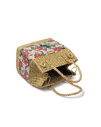 Seagrass Tiffin & Picnic Basket Handmade for Meals, Travel & Storage