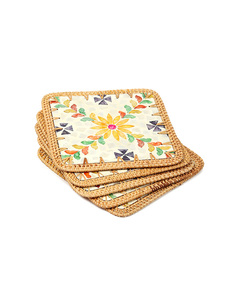 Luxury Mother of Pearl Placemat for Special Occasions and Table Decoration