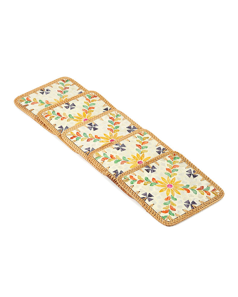 Luxury Mother of Pearl Placemat for Special Occasions and Table Decoration