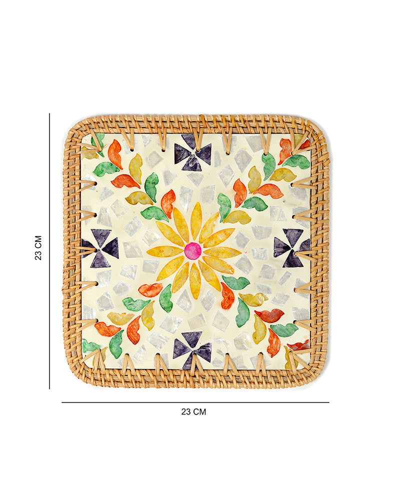 Luxury Mother of Pearl Placemat for Special Occasions and Table Decoration
