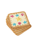 Mother of Pearl Table Placemats for Dining, Living Room, and Elegant Table Decor