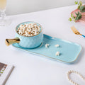 Blue Jay Pot And Plate Set Nestasia