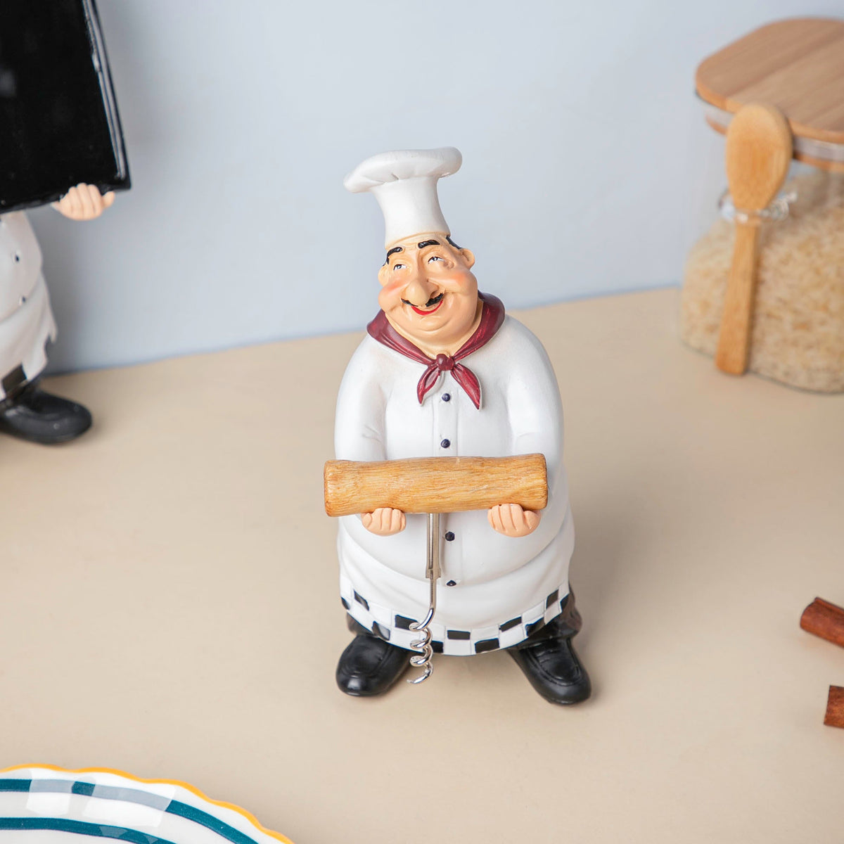 Table Chef With Corkscrew Opener Nestasia