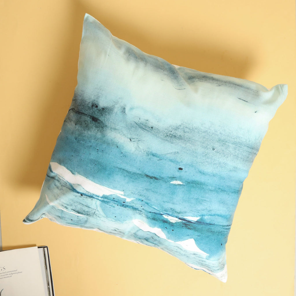 Sea Waves Couch Cushion Cover Nestasia