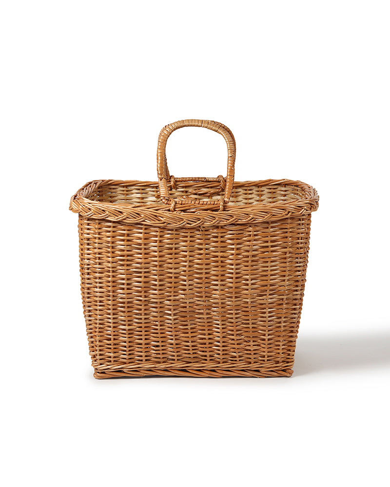 Artisan Wicker Picnic Basket for Family Outings, Lunch & Travel Adventures
