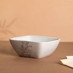 Ciara Sprig Grey Bowl 6 Inch 600ml Nestasia