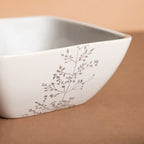 Ciara Sprig Grey Bowl 6 Inch 600ml Nestasia