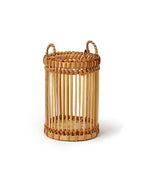 Bamboo Tealight Candle Holder for Home, Garden, and Tabletop Decoration