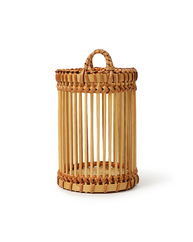 Bamboo Tealight Candle Holder for Home, Garden, and Tabletop Decoration