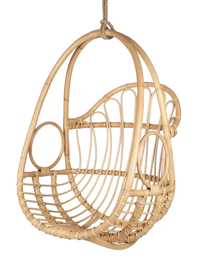 Boho Style Rattan Swings for Living Room or Patio