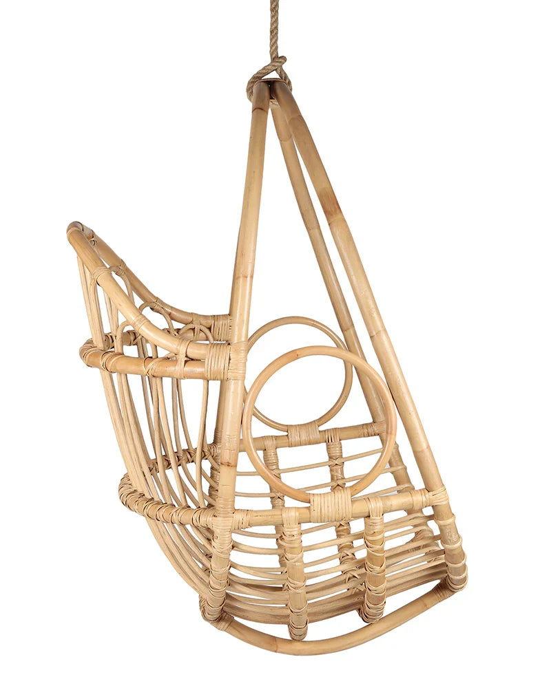 Boho Style Rattan Swings for Living Room or Patio