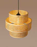 Decorative Bamboo Pendant Lamp for Home Decor and Hall