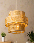 Decorative Bamboo Pendant Lamp for Home Decor and Hall