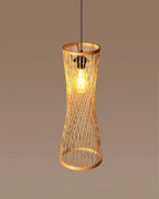 Artistic Bamboo Pendant Light for Hall and Corridor