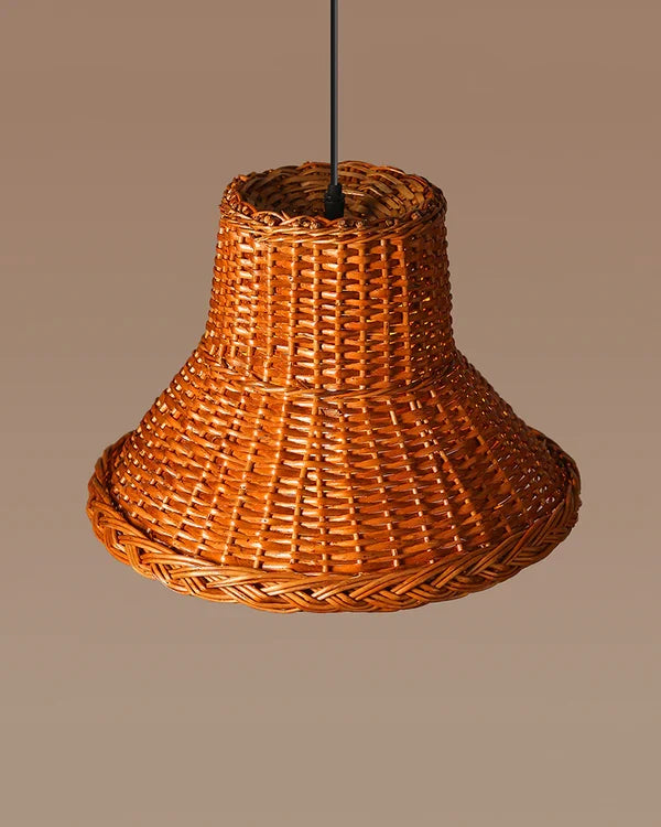 Boho Wicker Ceiling Light for Dining Room and Lounge