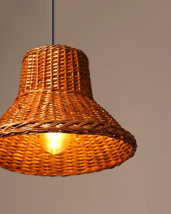 Boho Wicker Ceiling Light for Dining Room and Lounge