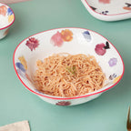 Florista Rimmed Serving Bowl 9 Inch Nestasia