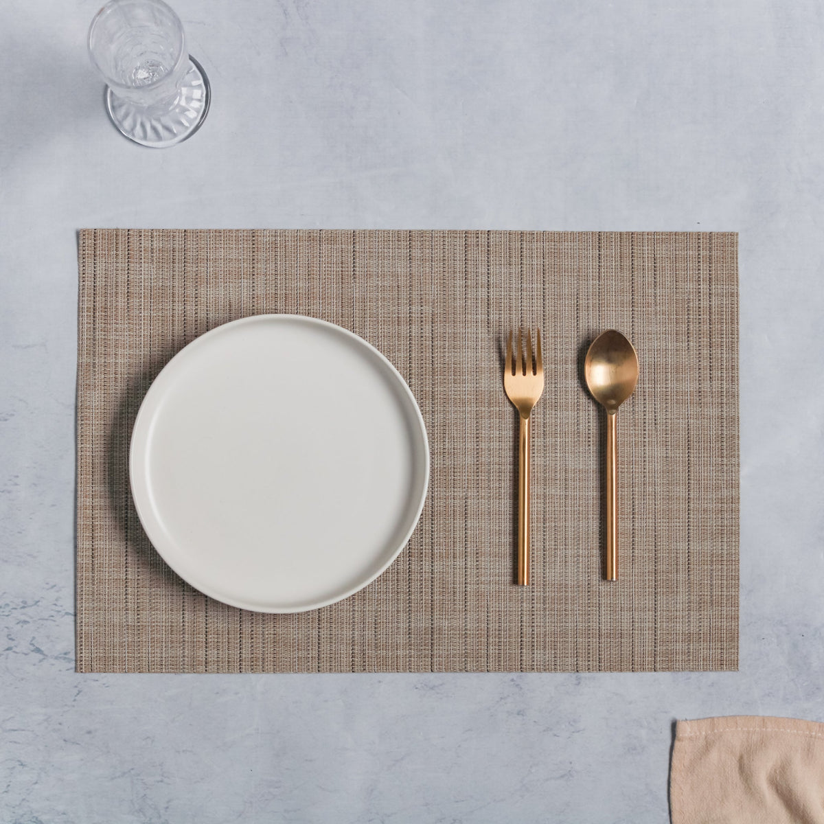 Neutral Tone Dinner Mat Set of 2 Nestasia