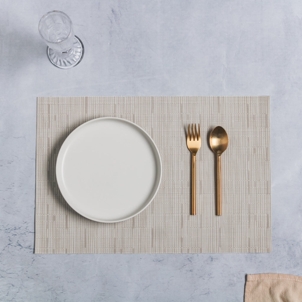Neutral Tone Dinner Mat Set of 2 Nestasia