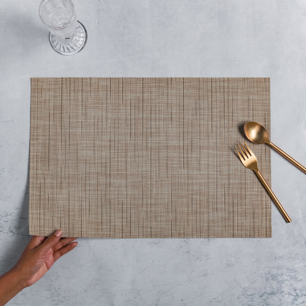Neutral Tone Dinner Mat Set of 2 Nestasia