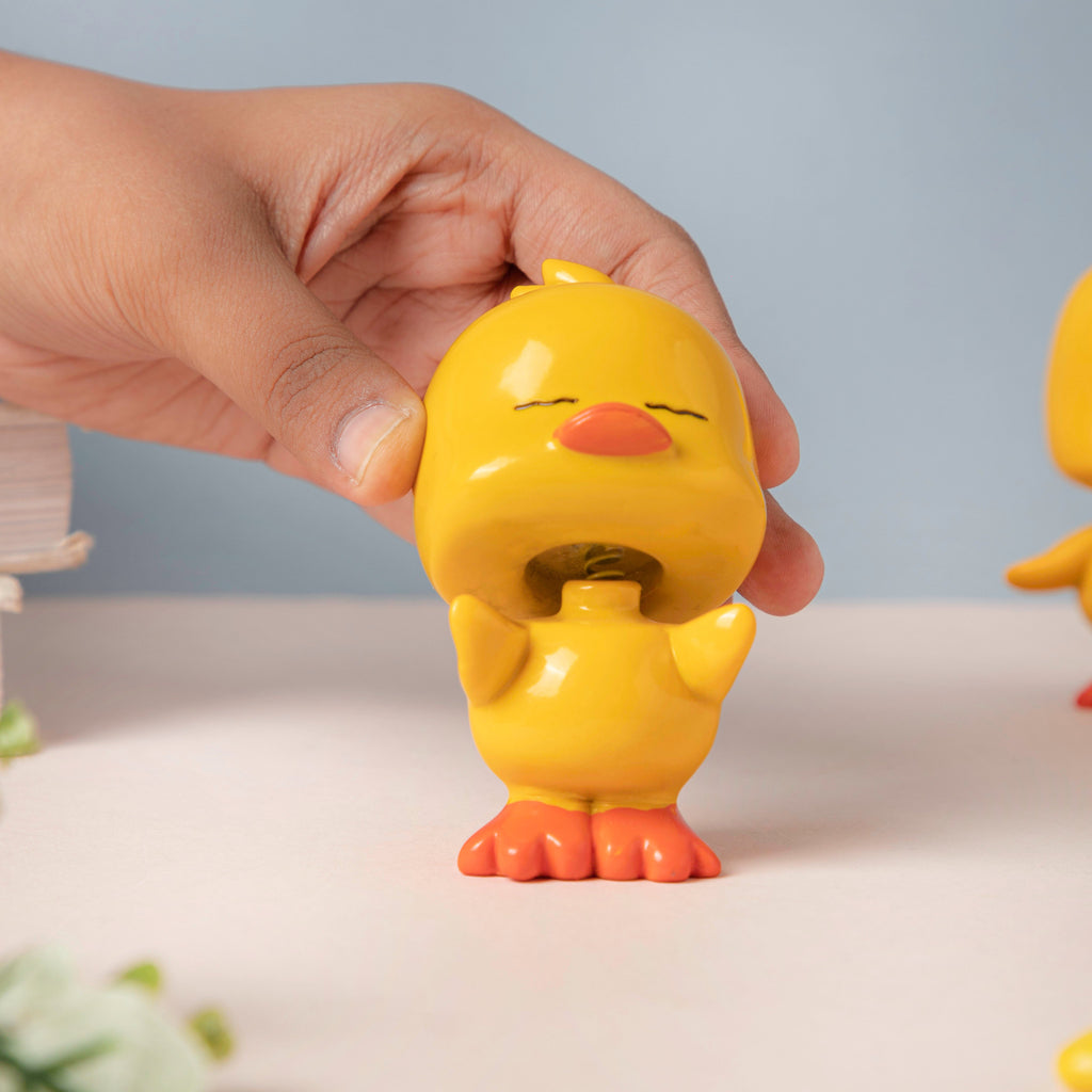 Grumpy Ducky Bobble Head Showpiece Nestasia