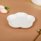 Moon White Daisy Dessert Plate 6 Inch Nestasia
