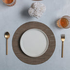Round Placemat Bronze Set of 4 Nestasia