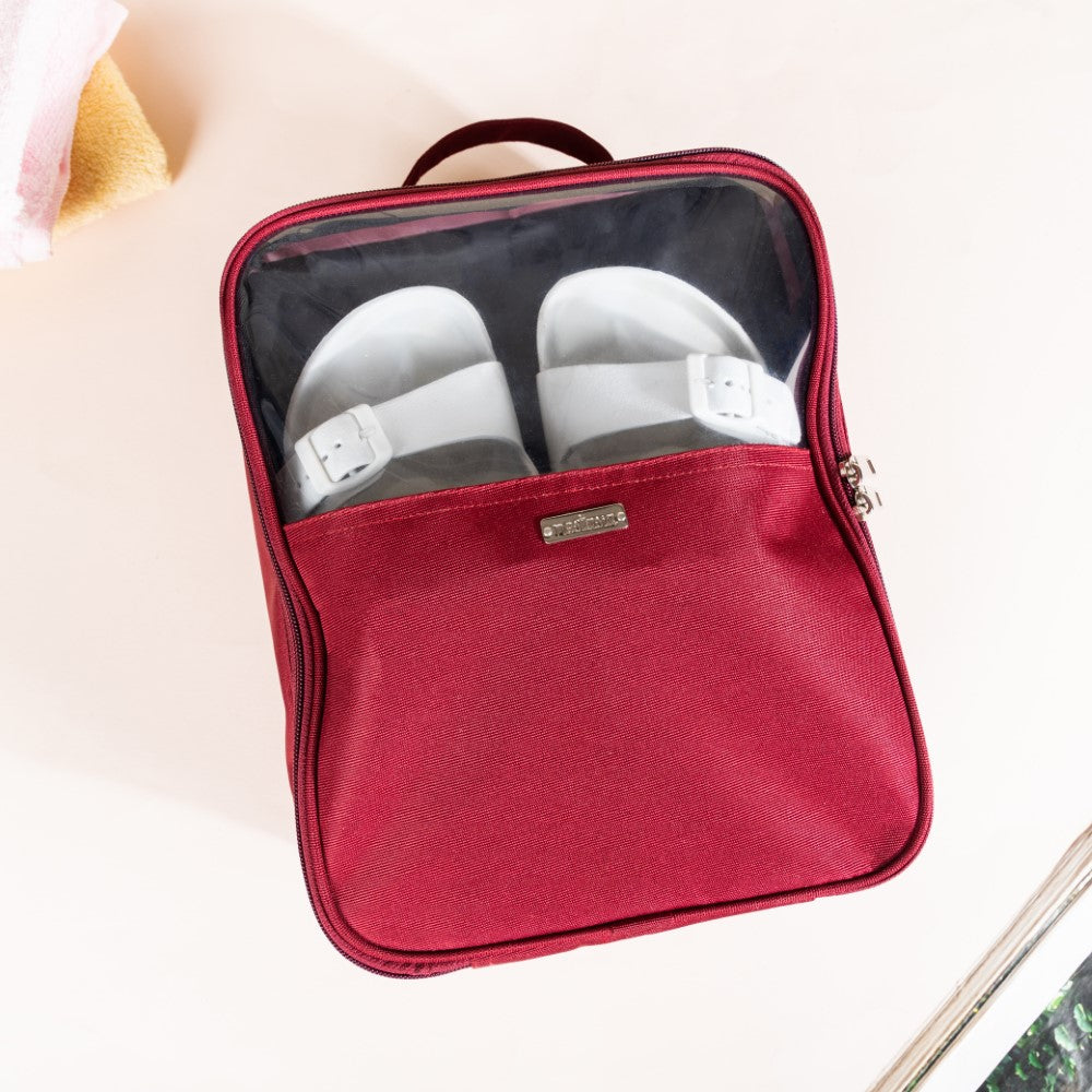 Shoe Bag Waterproof Sporty Red Nestasia