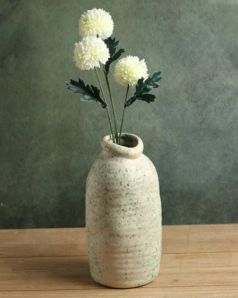 Ceramic Table Top Vase for Living Room Corner Display