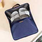 Shoe Bag Navy Blue 9x12 Inch Ultra Lightweight Nestasia