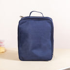 Shoe Bag Navy Blue 9x12 Inch Ultra Lightweight Nestasia