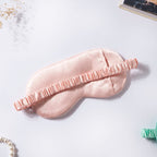 Luxury Sleep Satin Eye Mask Pastel Pink Nestasia