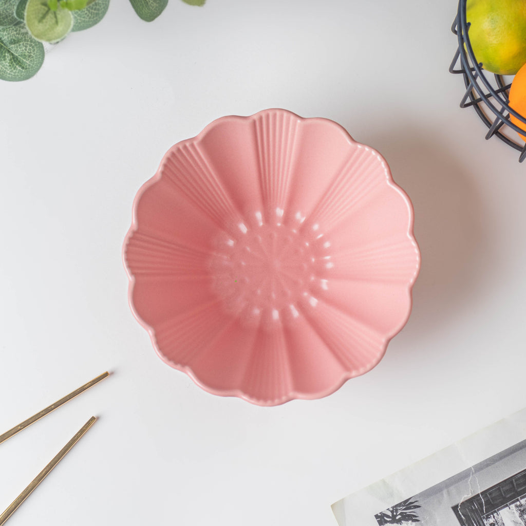 Very Berry Fluted Ramen Bowl 600 ml Nestasia
