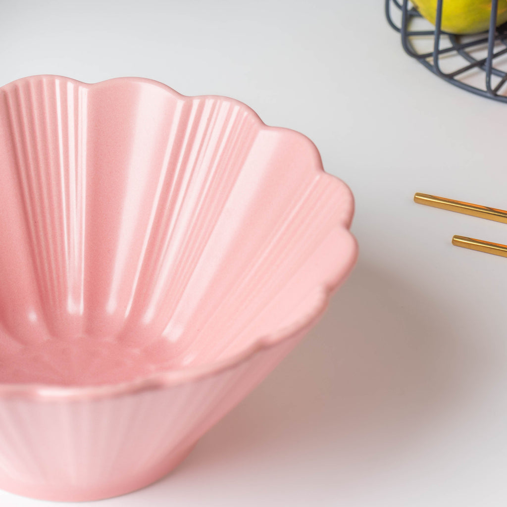Very Berry Fluted Ramen Bowl 600 ml Nestasia