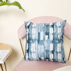 Blue Abstract Pillow Slip Nestasia