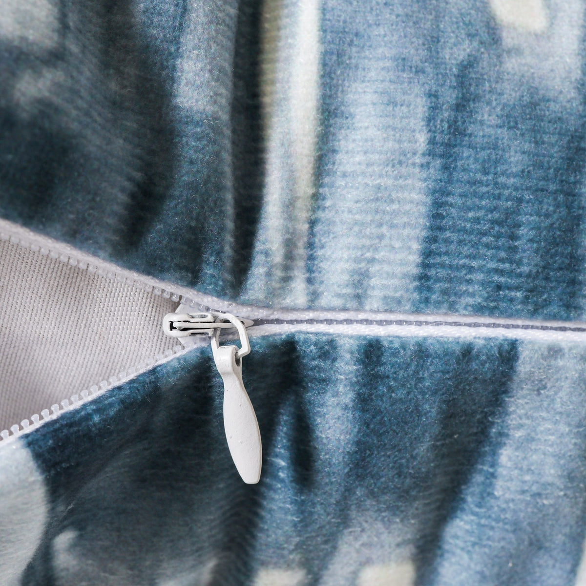 Blue Abstract Pillow Slip Nestasia