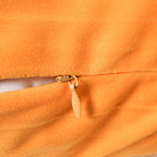 Yellow Velvet Cushion Case Nestasia