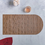 Long Center Table Placemat Brown Nestasia