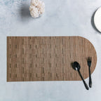 Long Center Table Placemat Brown Nestasia
