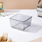 Ash Grey Bowl With Tray Set Of 5 200ml Nestasia
