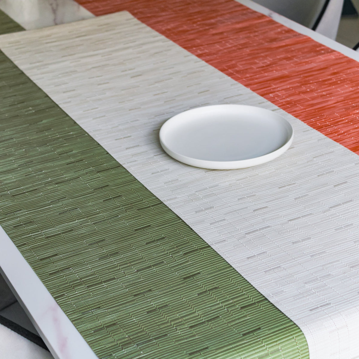Solid Long Table Runner Nestasia
