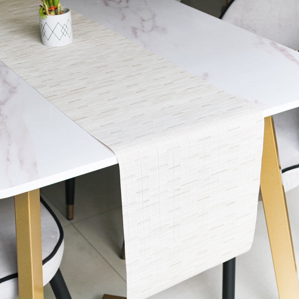 Solid Long Table Runner Nestasia