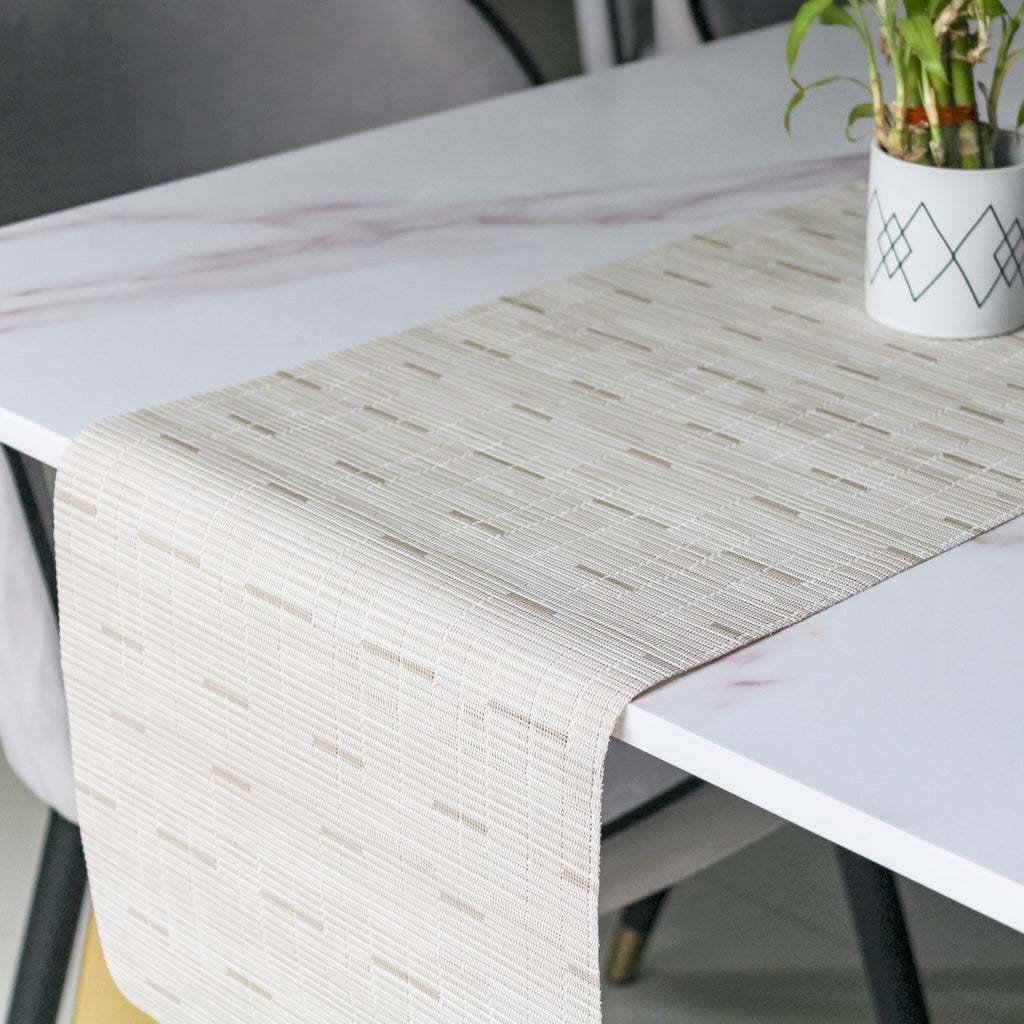 Solid Long Table Runner Nestasia