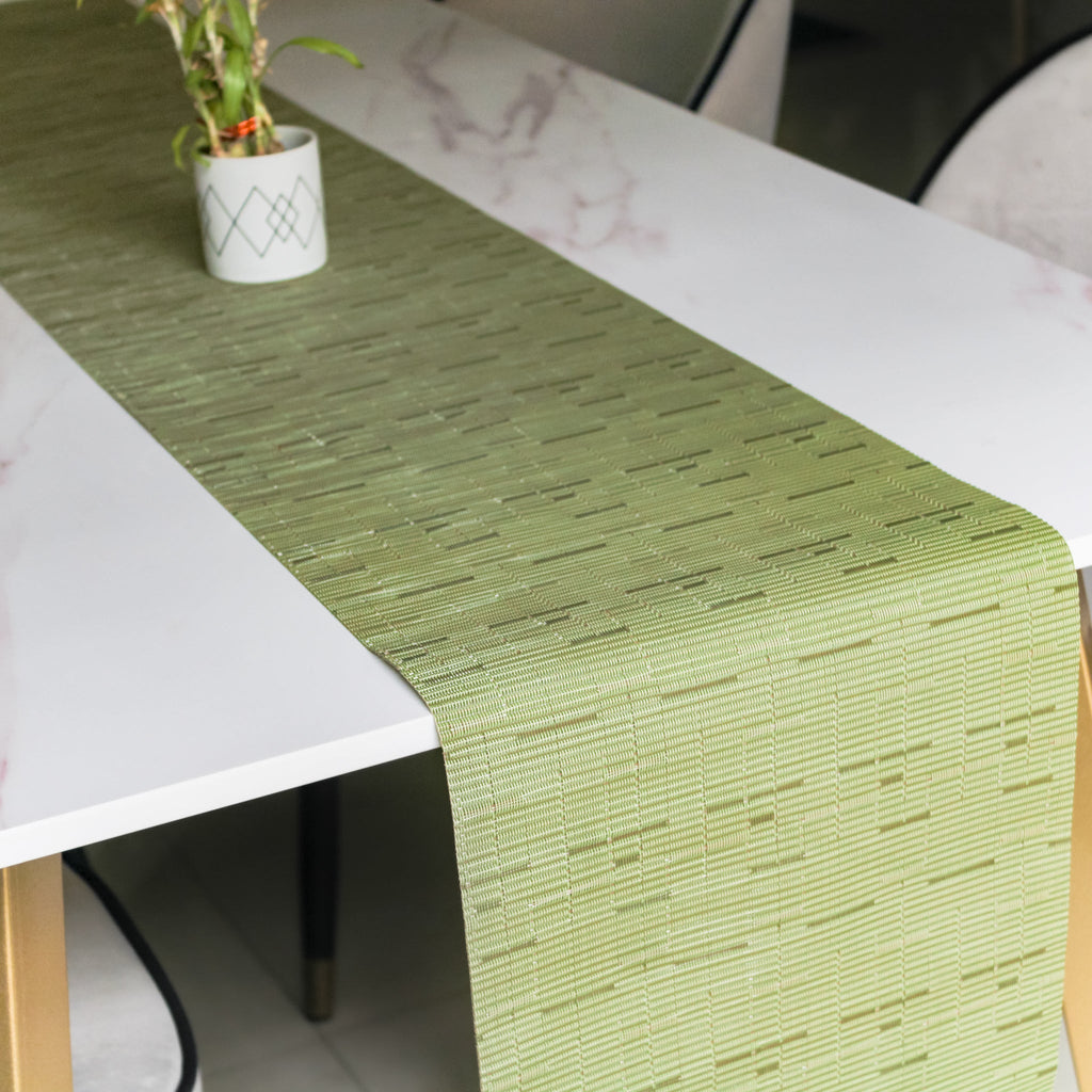 Solid Long Table Runner Nestasia