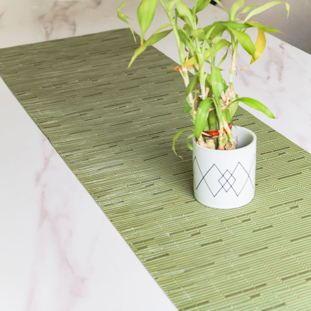 Solid Long Table Runner Nestasia
