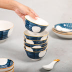 Hand painted Dinner Set Nitori Nestasia