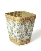 Natural Seagrass Waste Bin for Living Room, Bedroom and Office